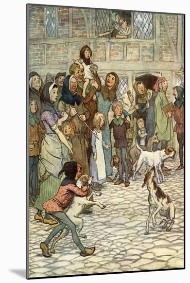 The Merry Wives of Windsor by William Shakespeare-Hugh Thomson-Mounted Giclee Print