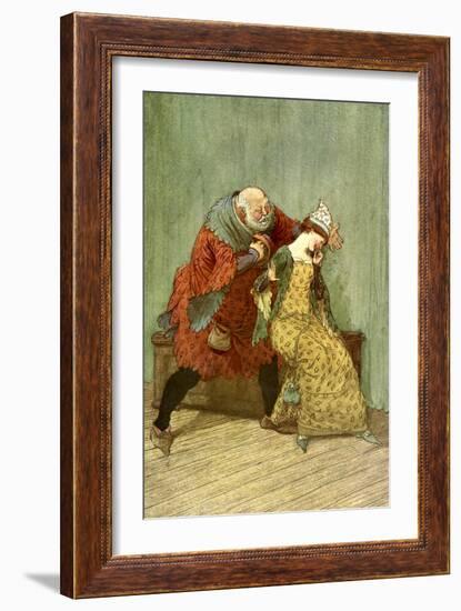 The Merry Wives of Windsor by William Shakespeare-Hugh Thomson-Framed Giclee Print