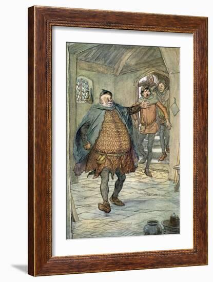 The Merry Wives of Windsor by William Shakespeare-Hugh Thomson-Framed Giclee Print