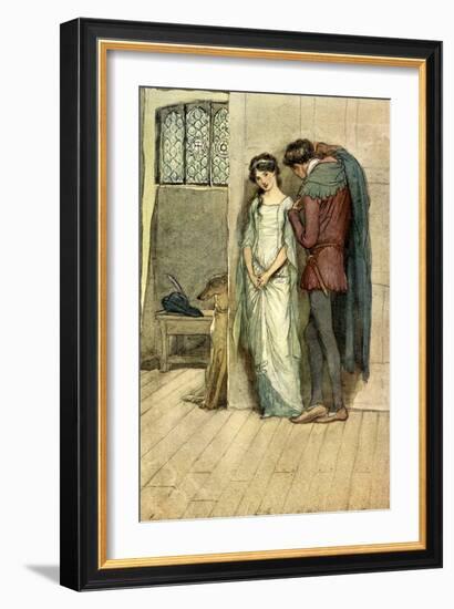 The Merry Wives of Windsor by William Shakespeare-Hugh Thomson-Framed Giclee Print