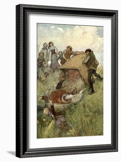 The Merry Wives of Windsor by William Shakespeare-Hugh Thomson-Framed Giclee Print