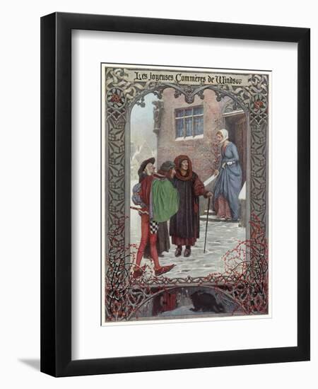 The Merry Wives of Windsor-null-Framed Giclee Print