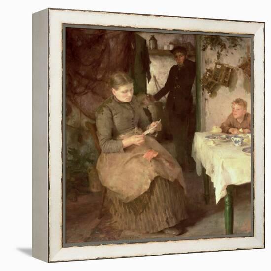 The Message, 1890-Henry Scott Tuke-Framed Premier Image Canvas