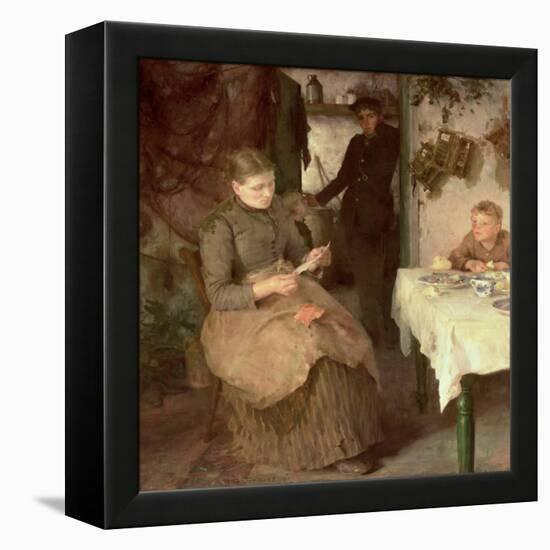 The Message, 1890-Henry Scott Tuke-Framed Premier Image Canvas