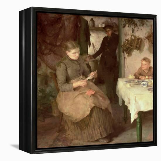 The Message, 1890-Henry Scott Tuke-Framed Premier Image Canvas