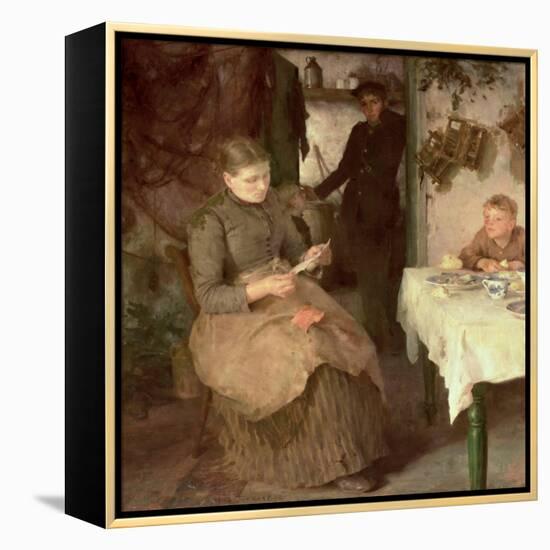 The Message, 1890-Henry Scott Tuke-Framed Premier Image Canvas