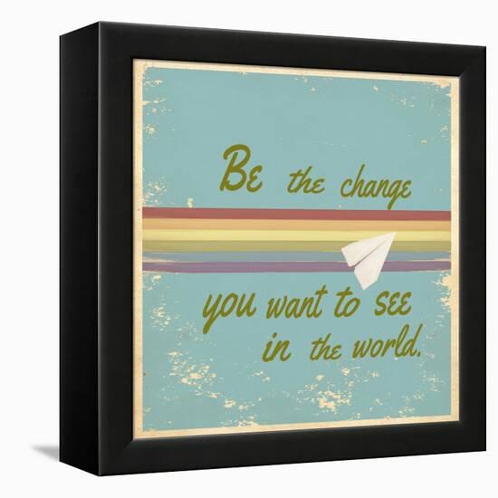 The Message-Tammy Kushnir-Framed Premier Image Canvas