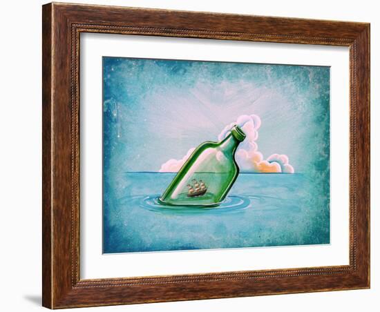 The Messenger-Cindy Thornton-Framed Art Print