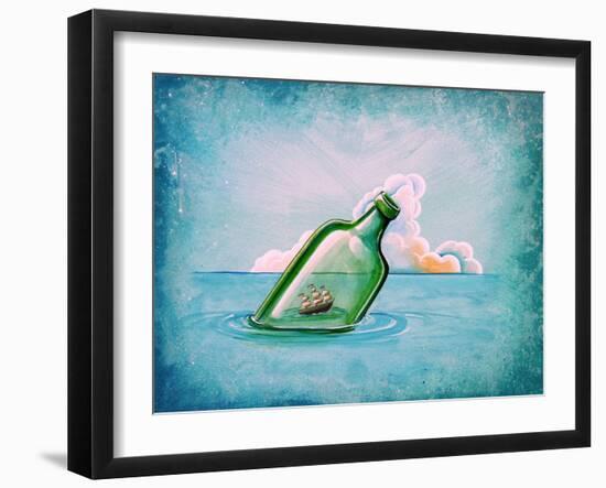 The Messenger-Cindy Thornton-Framed Art Print