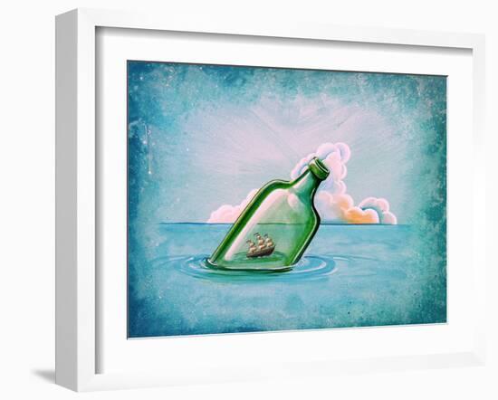 The Messenger-Cindy Thornton-Framed Art Print