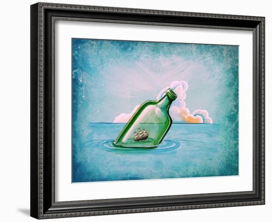 The Messenger-Cindy Thornton-Framed Art Print