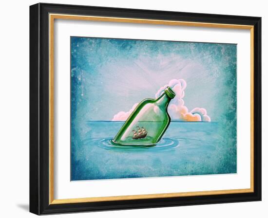 The Messenger-Cindy Thornton-Framed Art Print