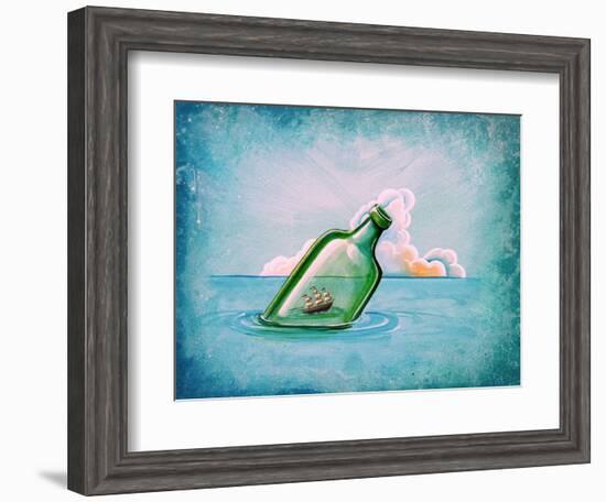 The Messenger-Cindy Thornton-Framed Art Print