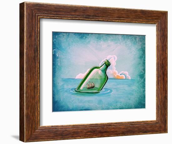 The Messenger-Cindy Thornton-Framed Art Print