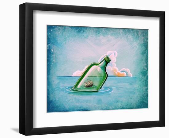 The Messenger-Cindy Thornton-Framed Art Print