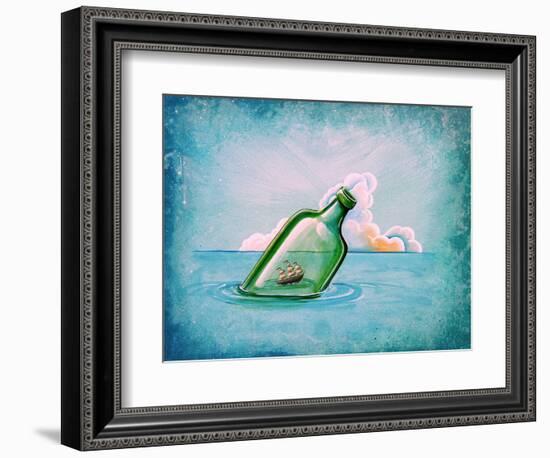 The Messenger-Cindy Thornton-Framed Art Print