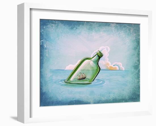 The Messenger-Cindy Thornton-Framed Giclee Print