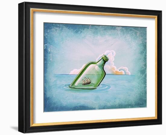 The Messenger-Cindy Thornton-Framed Giclee Print