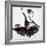 The Met - Dancer 1 a Black-Jodi Pedri-Framed Art Print