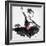 The Met - Dancer 1 a Black-Jodi Pedri-Framed Art Print