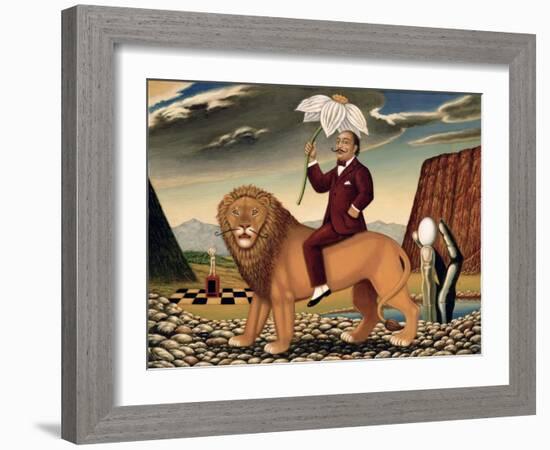 The Metamorphosis of a Narcissist, 1999-Frances Broomfield-Framed Giclee Print