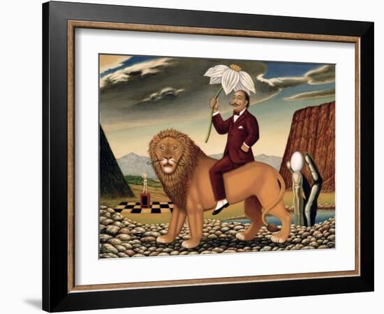 The Metamorphosis of a Narcissist, 1999-Frances Broomfield-Framed Giclee Print