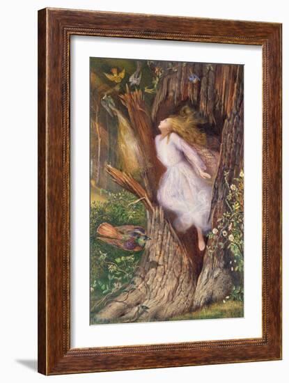 The Metamorphosis of Daphne into a Laurel Tree by Apollo-Charles Sims-Framed Giclee Print