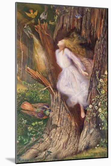 The Metamorphosis of Daphne into a Laurel Tree by Apollo-Charles Sims-Mounted Giclee Print