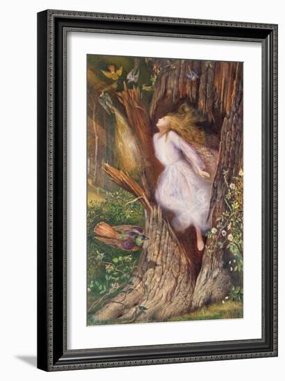 The Metamorphosis of Daphne into a Laurel Tree by Apollo-Charles Sims-Framed Giclee Print