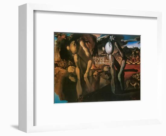 The Metamorphosis of Narcissus, c.1937-Salvador Dalí-Framed Art Print