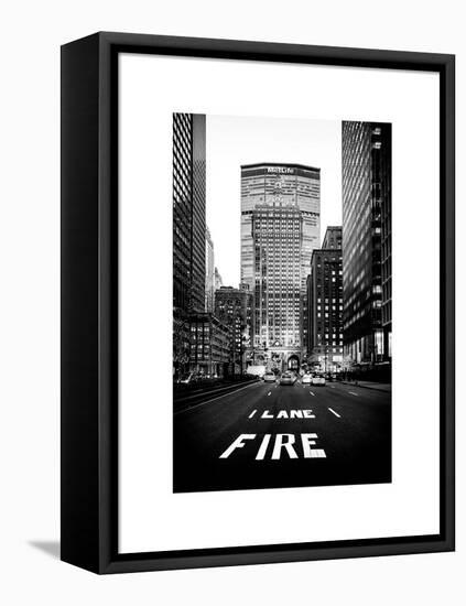The Metlife Building Towers over Grand Central Terminal at Nightfall-Philippe Hugonnard-Framed Stretched Canvas