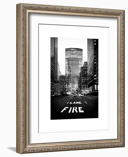 The Metlife Building Towers over Grand Central Terminal at Nightfall-Philippe Hugonnard-Framed Art Print