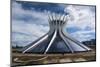 The Metropolitan Cathedral of Brasilia, UNESCO World Heritage Site, Brazil, South America-Michael Runkel-Mounted Photographic Print