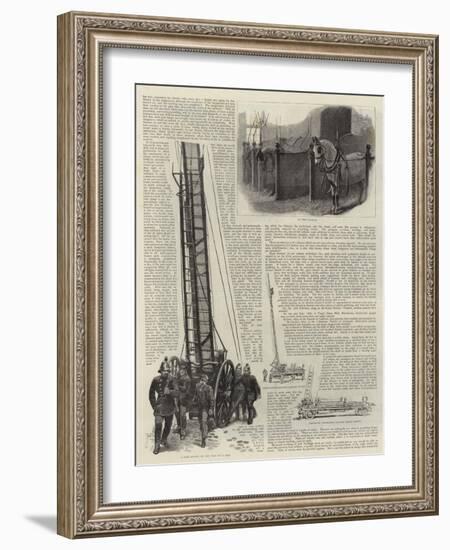 The Metropolitan Fire Brigade-null-Framed Giclee Print