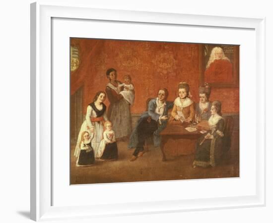 The Michiel Family, Ca 1780-Pietro Longhi-Framed Giclee Print