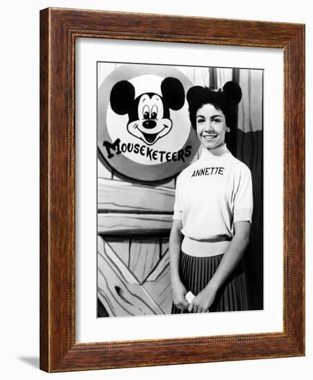 The Mickey Mouse Club, Annette Funicello, 1955-59-null-Framed Photo