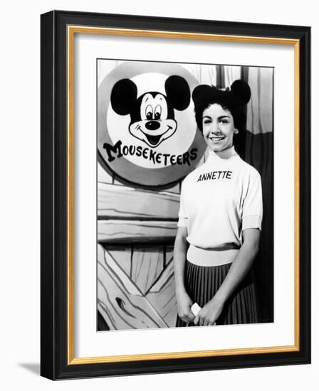 The Mickey Mouse Club, Annette Funicello, 1955-59-null-Framed Photo