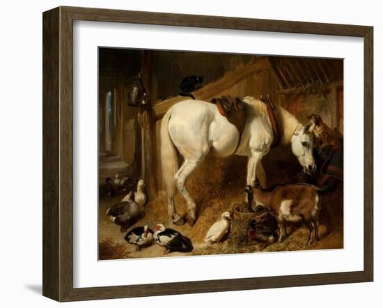 The Midday Meal, 1850-John Frederick Herring I-Framed Premium Giclee Print