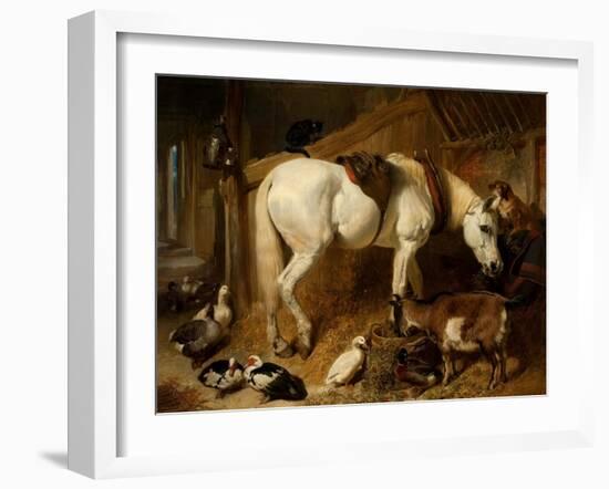 The Midday Meal, 1850-John Frederick Herring I-Framed Premium Giclee Print