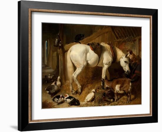 The Midday Meal, 1850-John Frederick Herring I-Framed Giclee Print