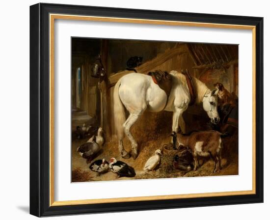 The Midday Meal, 1850-John Frederick Herring I-Framed Giclee Print