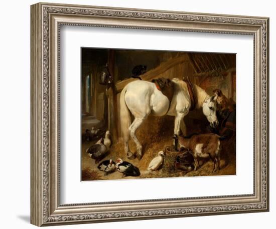 The Midday Meal, 1850-John Frederick Herring I-Framed Giclee Print