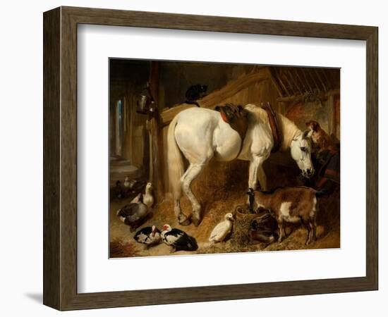 The Midday Meal, 1850-John Frederick Herring I-Framed Giclee Print