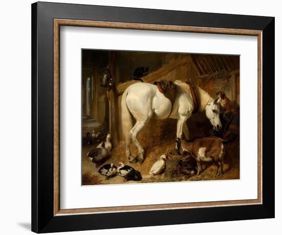 The Midday Meal, 1850-John Frederick Herring I-Framed Giclee Print