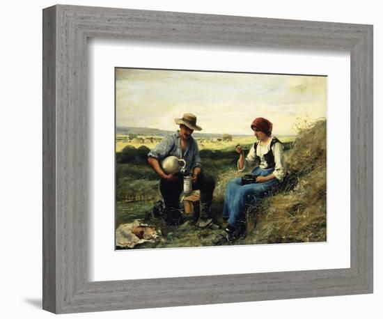 The Midday Repast-Julien Dupre-Framed Premium Giclee Print