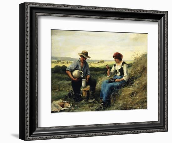 The Midday Repast-Julien Dupre-Framed Premium Giclee Print