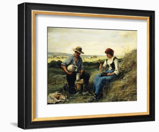 The Midday Repast-Julien Dupre-Framed Premium Giclee Print