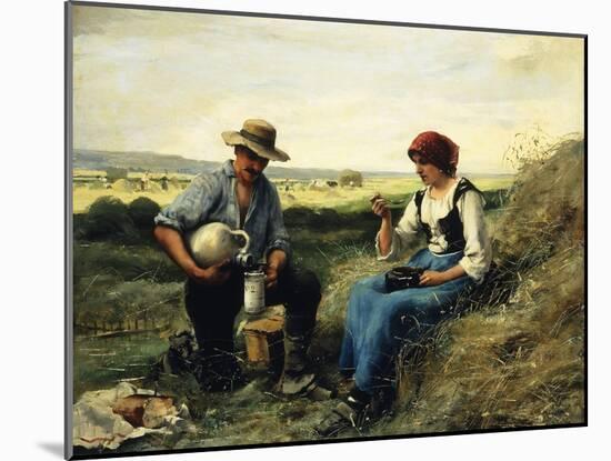 The Midday Repast-Julien Dupre-Mounted Giclee Print