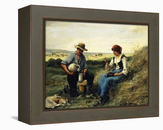 The Midday Repast-Julien Dupre-Framed Premier Image Canvas