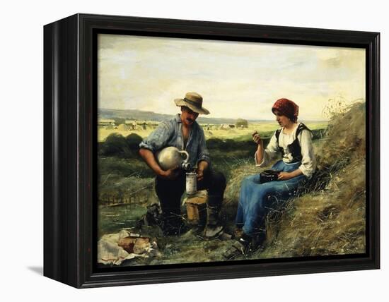 The Midday Repast-Julien Dupre-Framed Premier Image Canvas